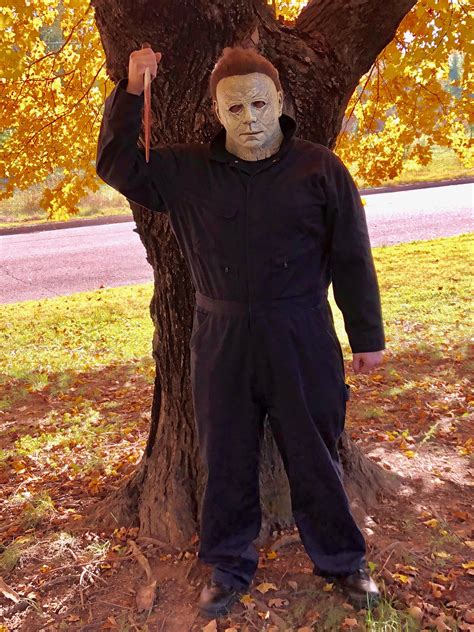 bad michael myers costume|most realistic michael myers costume.